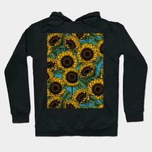 Sunflower field 2 Hoodie